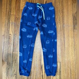 Mini Boden Navy Camper Van Joggers Size 11y